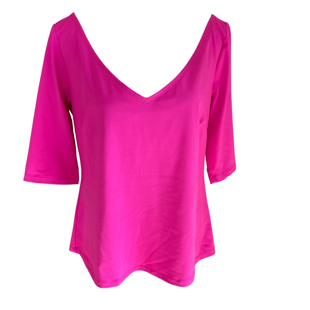 GRETCH SCOTT Neon Pink Top Size Large